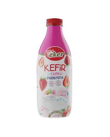 ÇİLEKLİ KEFİR 1000 ML