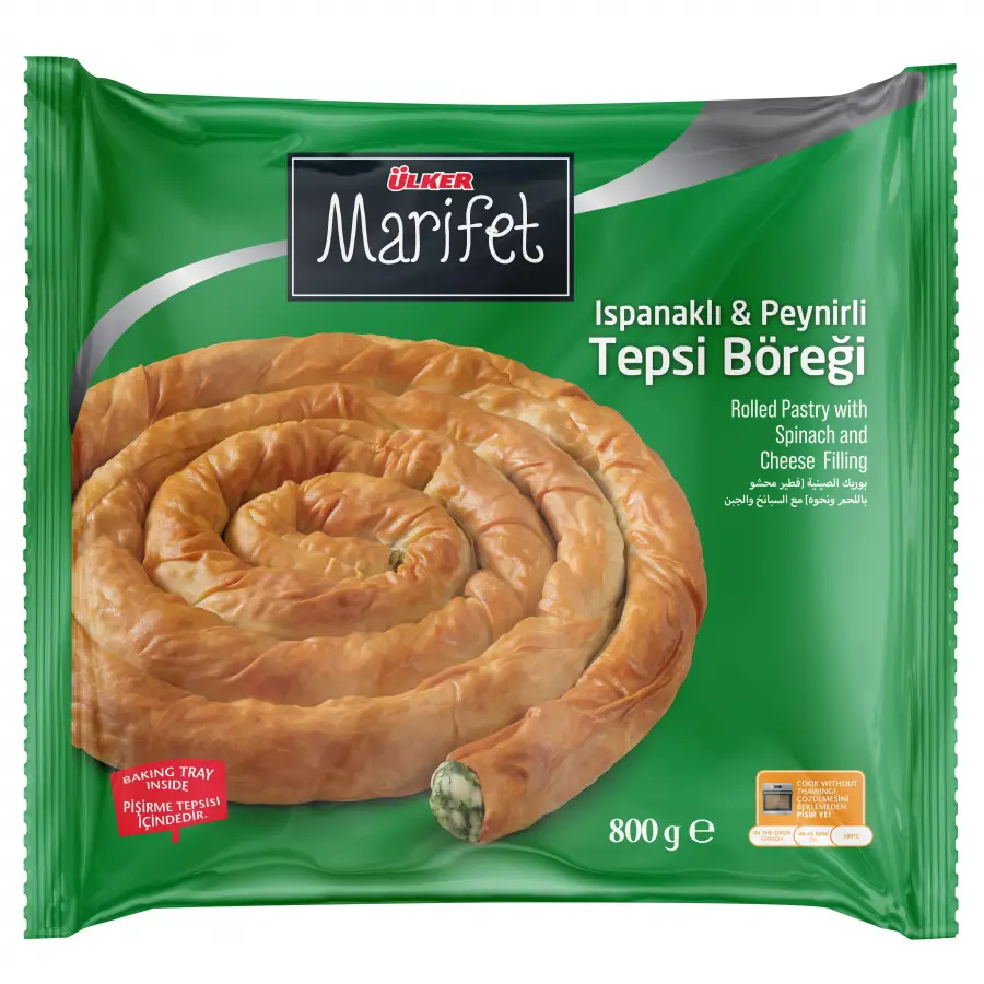 ISPANAKLI PEYNİRLİ TEPSİ BÖREĞİ 800 g